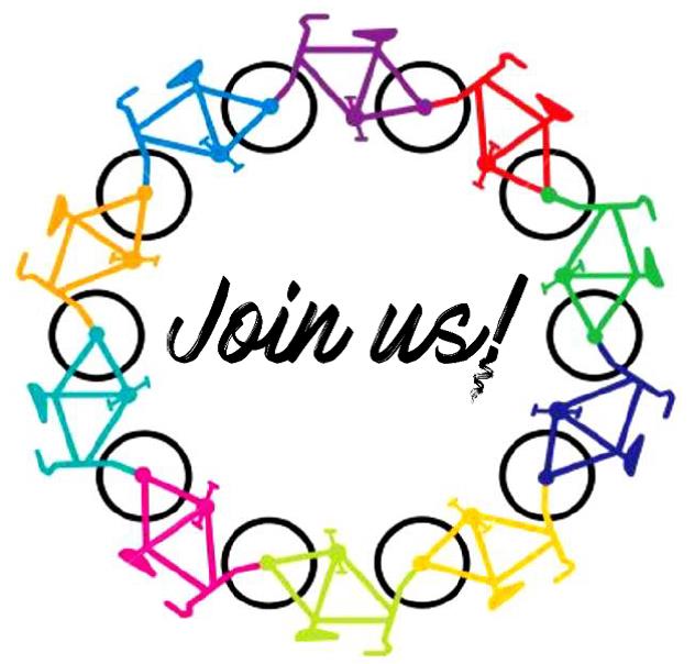 Join us in circle of bikes