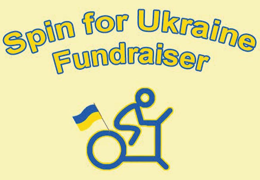 Spin for Ukraine Fundraiser