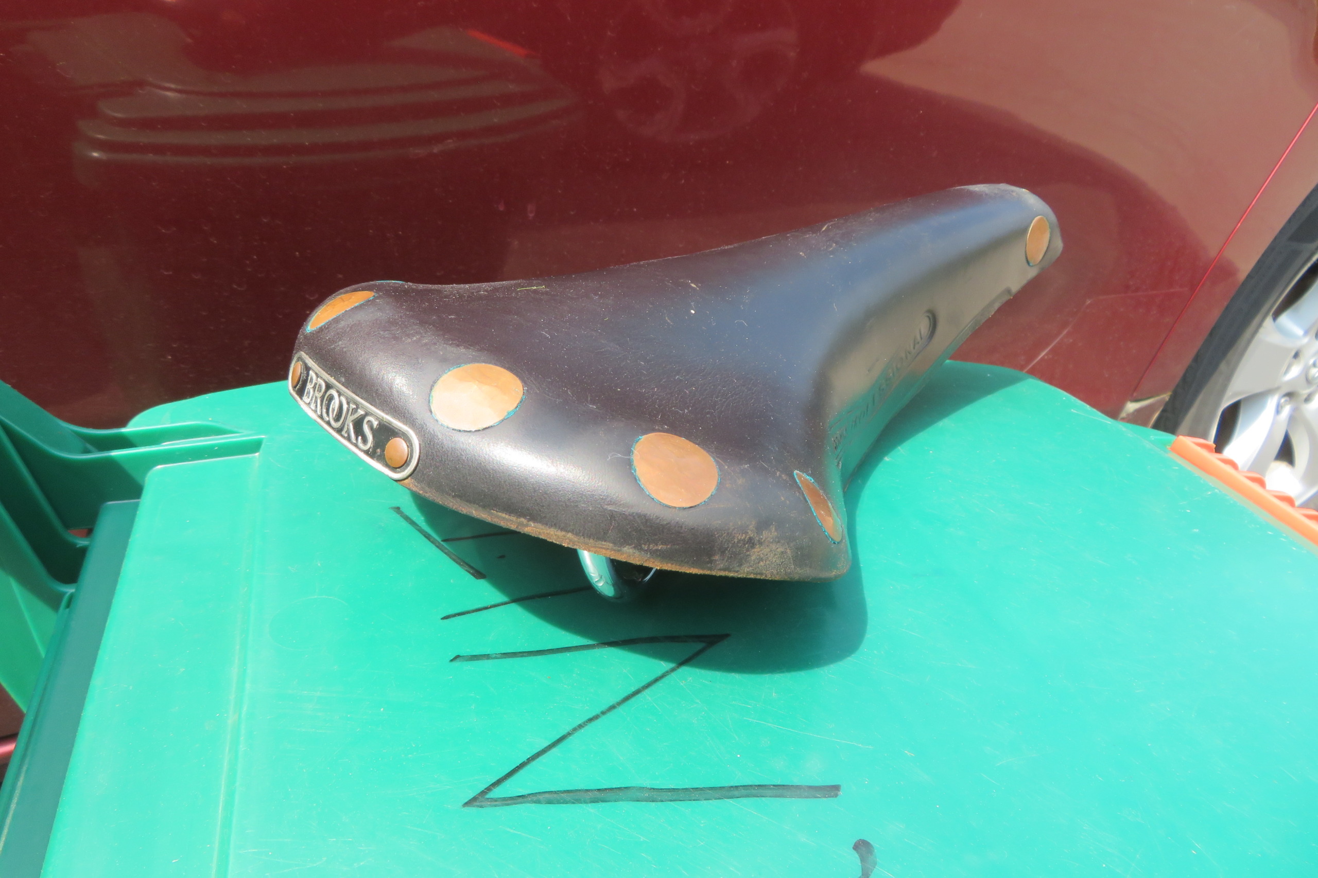 Brooks Leather Seat